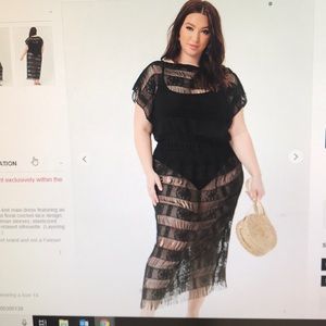 Lace Maxi or Swim cover up